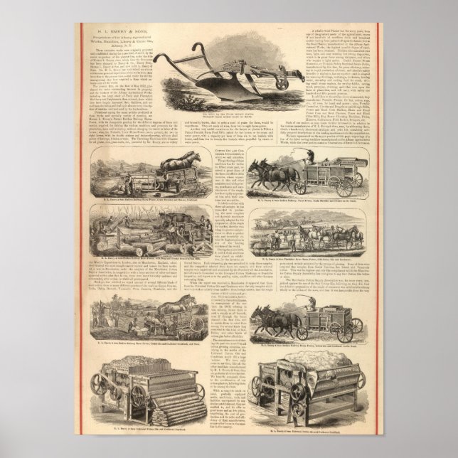 HL Emory och Sons Poster (Framsidan)