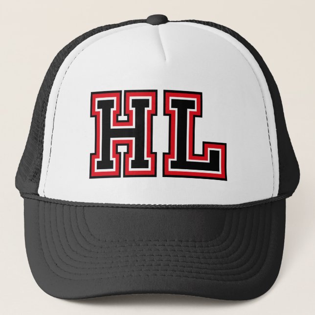 'HL' Monogram Keps (Framsida)