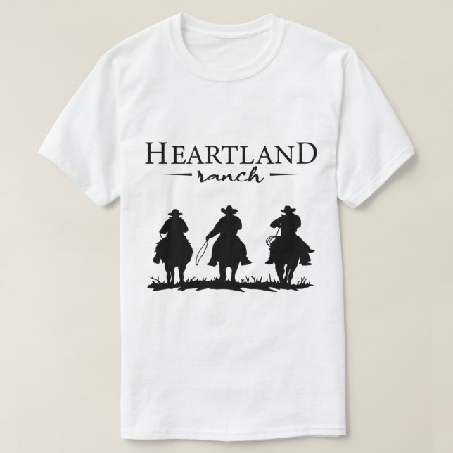 HL Ranch, Heartland, Heartland, Heartland UK T Shirt (Design framsida)