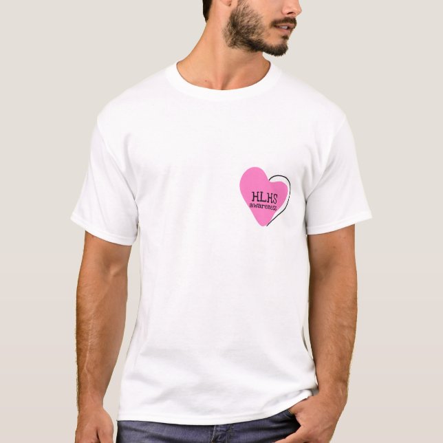 HLHS-kämpeskjortor T-shirt (Framsida)