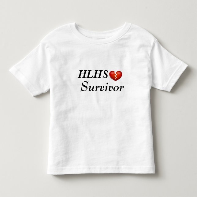 HLHS-överlevande Tee Shirt (Framsida)