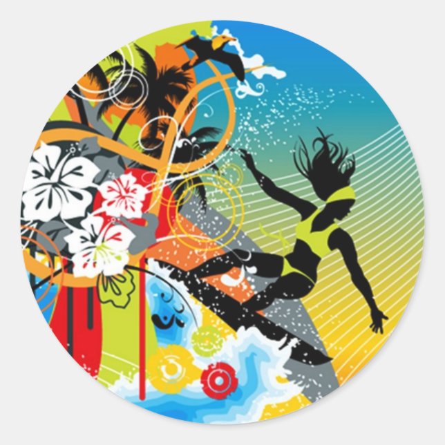 hlhw_002 runt klistermärke (Framsida)