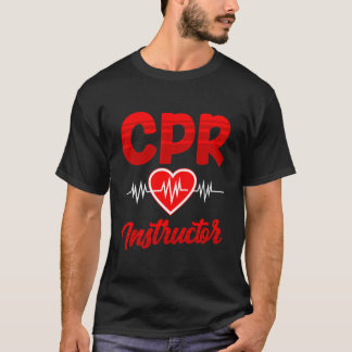 HLR instruktörskurs coach vård akut första hjälpen T Shirt