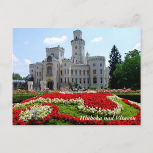 Hluboka nad Vltavou vycard Vykort