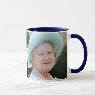 HM drottning Elizabeth, drottningmodern Berlin Mugg
