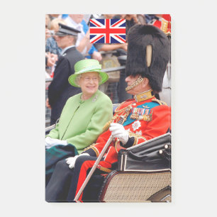 HM drottning Elizabeth-Duke av Edinburgh Post-it Block