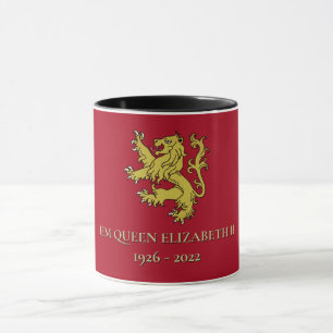 HM drottning Elizabeth II Kommemorative Mugg