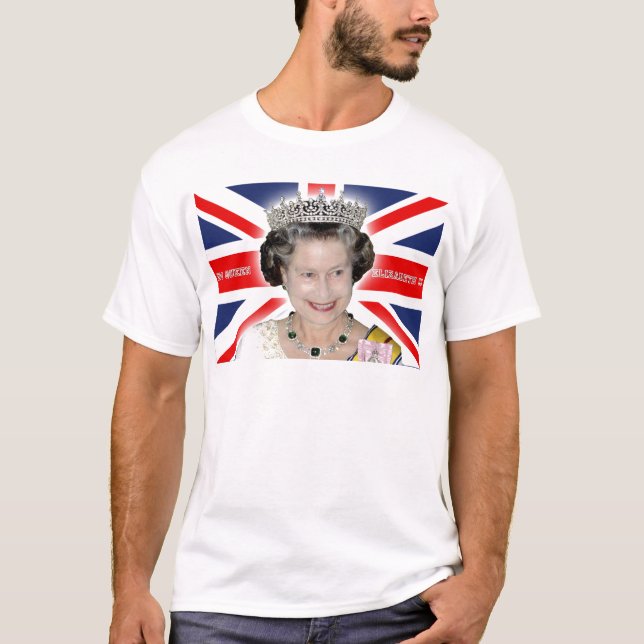 HM drottning Elizabeth II - Pro foto Tröja (Framsida)