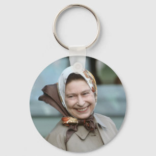 HM drottning Elizabeth II-Windsor 1983 Nyckelring