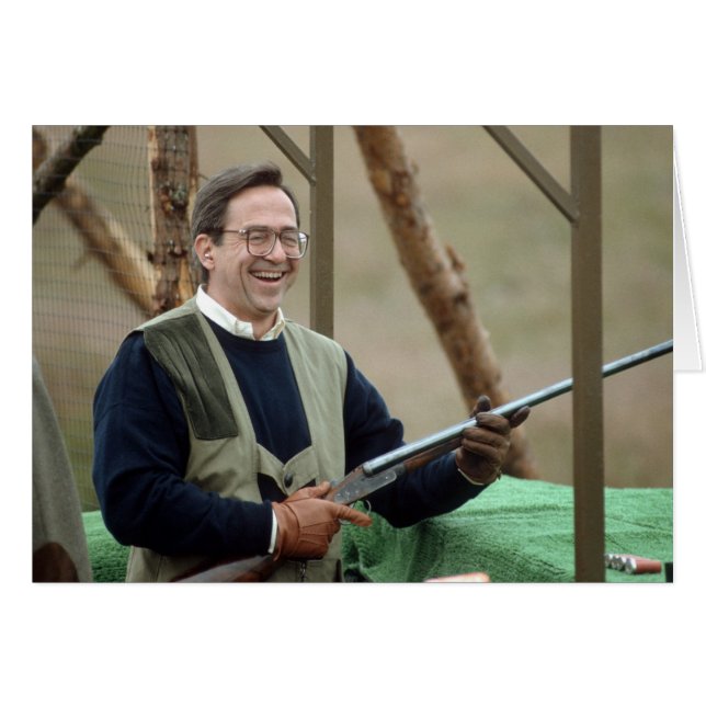 HM Kung Constantine II i Grekland Hälsningskort (Framsidan Horizontal)