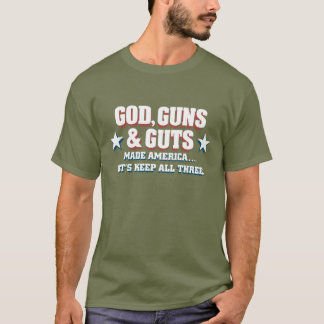 HM Murdock's "God, Guns & Guts" T-Shirt