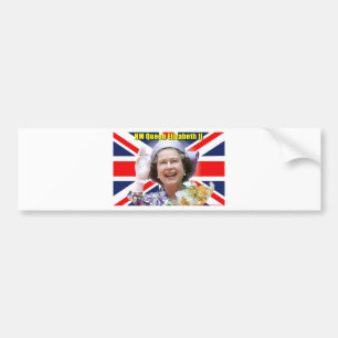 HM Queen Elizabeth II Bildekal