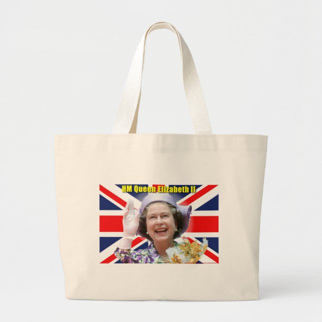 HM Queen Elizabeth II Jumbo Tygkasse (Framsidan)