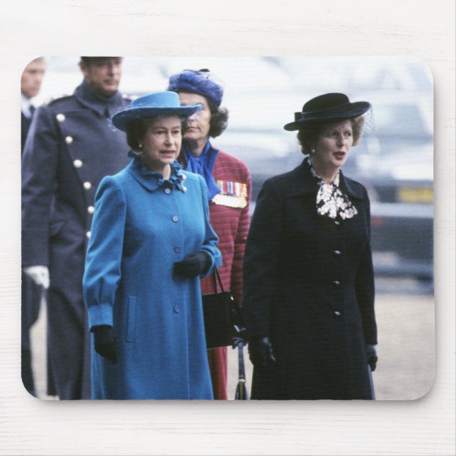 HM Queen Elizabeth II-Margaret Thatcher Musmatta (Framsidan)