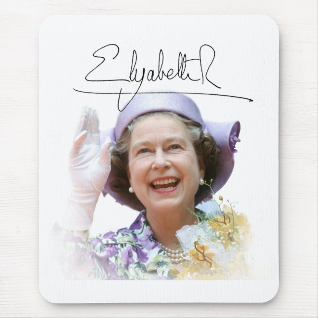 HM Queen Elizabeth II Musmatta (Framsidan)