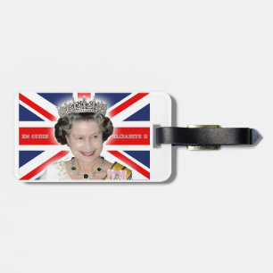 HM Queen Elizabeth II - Pro-foto Bagagebricka