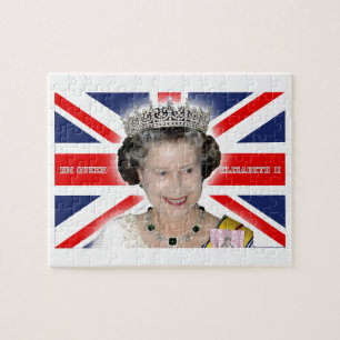 HM Queen Elizabeth II - Pro-foto Pussel