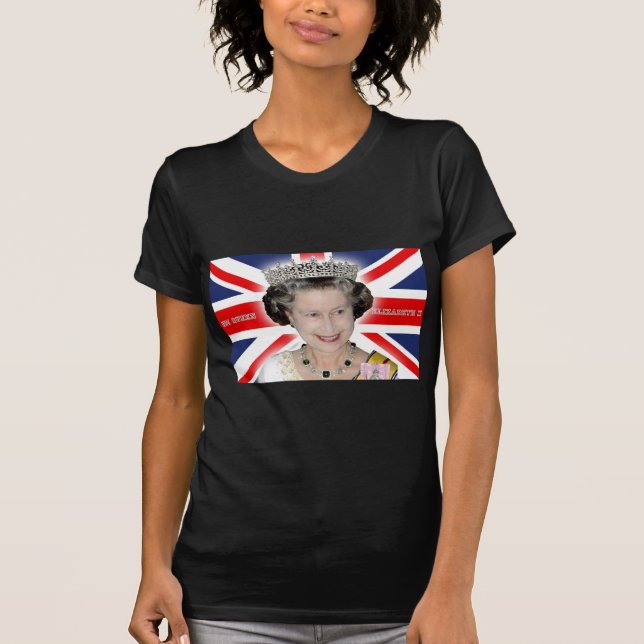 HM Queen Elizabeth II - Pro-foto Tröja (Framsida)