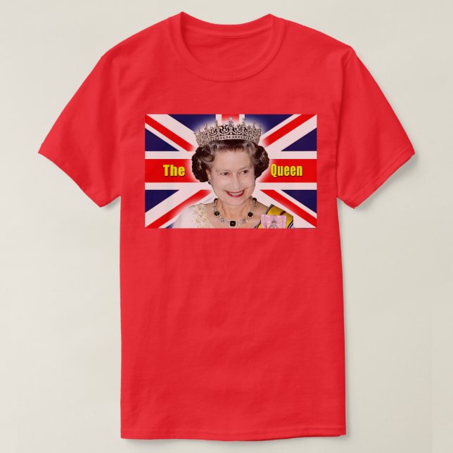 HM Queen Elizabeth II - Queen Professionell Pho T Shirt (Design framsida)