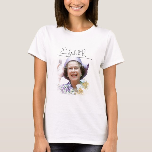HM Queen Elizabeth II Tee (Framsida)