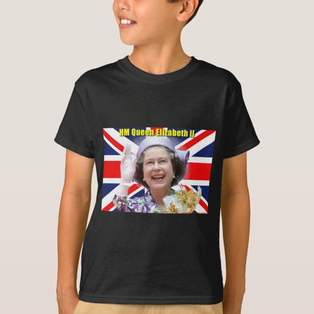 HM Queen Elizabeth II Tee Shirt (Framsida)
