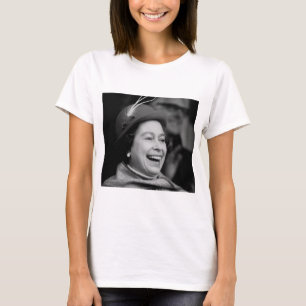 HM Queen Elizabeth II Windsor 1972 Professionell P T Shirt