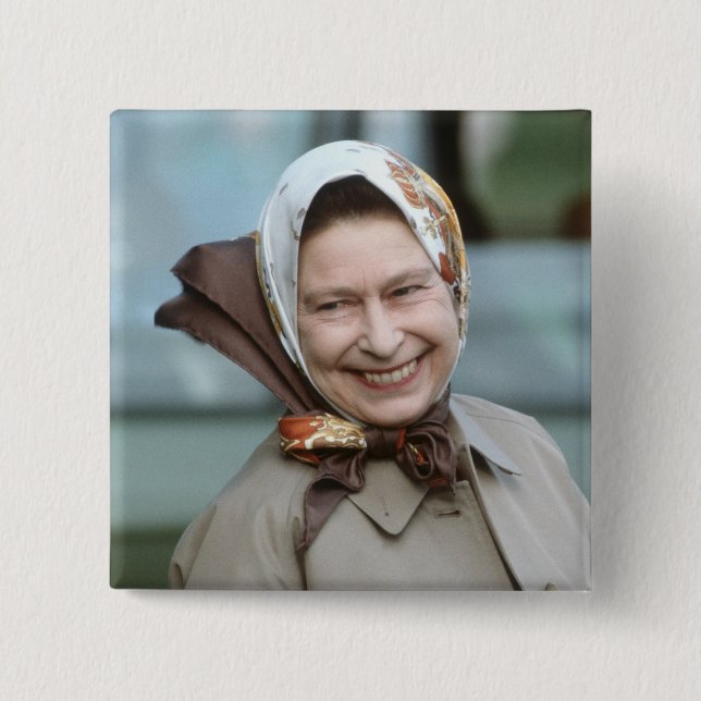 HM Queen Elizabeth II-Windsor 1983 Knapp (Framsida)