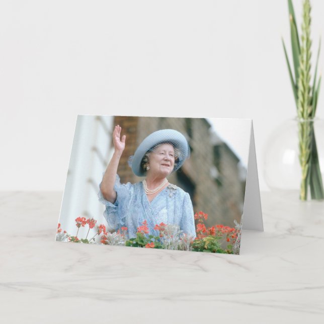 HM Queen Elizabeth, The Queen Mor 1985 Kort (Framsida)