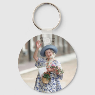 HM Queen Elizabeth The Queen-Mor 1988 Nyckelring