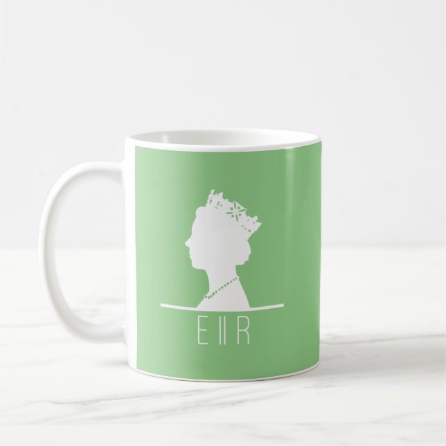 HM Queen Platinum Jubilee Coffee Mugg (Vänster)