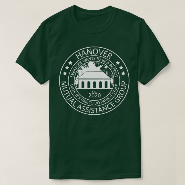 HMAG Front and Back White T Shirt (Design framsida)