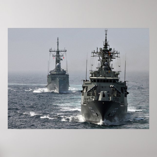 HMAS Sydney HMAS Ballarat Poster (Framsidan)