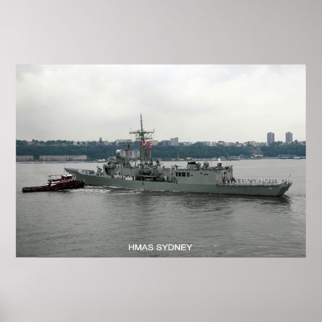 HMAS Sydney Poster (Framsidan)