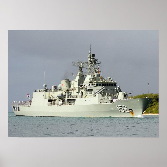 HMAS Warramunga (FFGH 152) Poster (Framsidan)