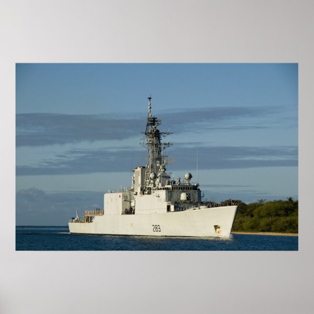 HMCS Algonquin (GD 283) Poster (Framsidan)
