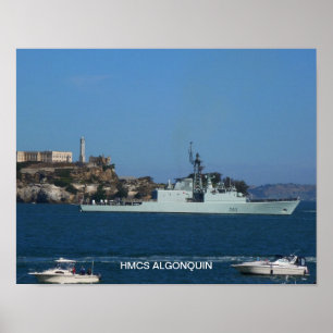 HMCS-Algonquin Poster