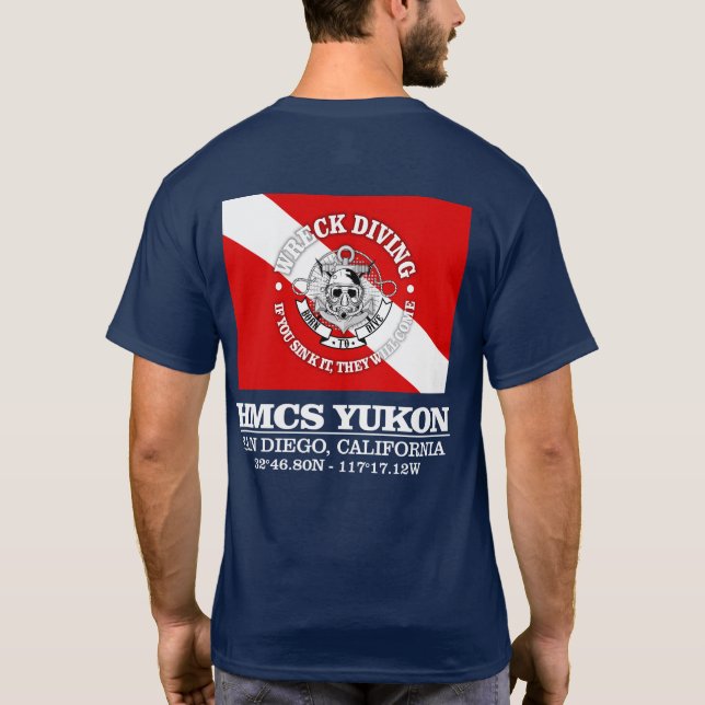 HMCS Yukon T Shirt (Baksida)