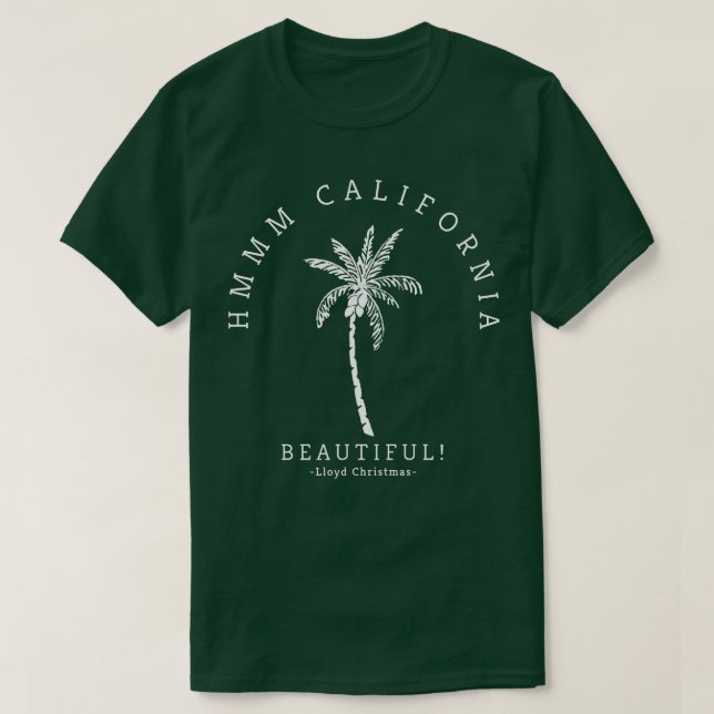 Hmmm California BeSnyd Lloyd jul T Shirt (Design framsida)