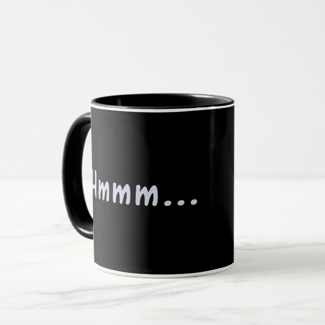 Hmmm Funny Mug Mugg (Framsida vänster)