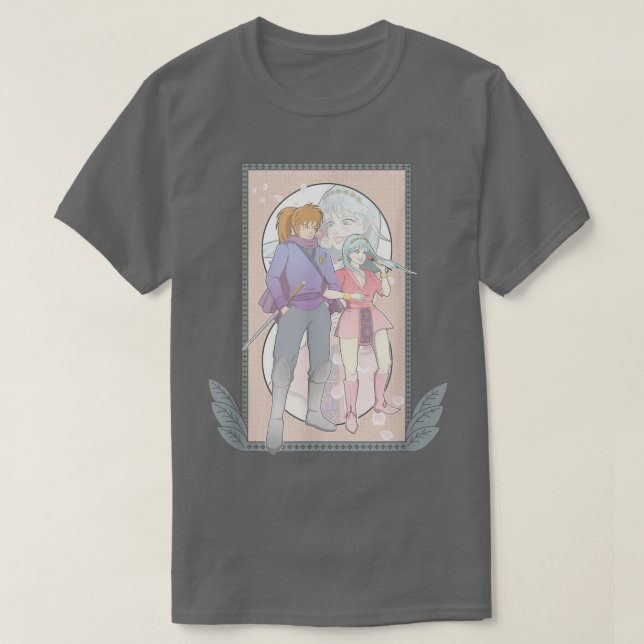 Hmong Anime  T Shirt (Design framsida)