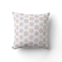 Hmong Inspired Bright Mönster - Pillow