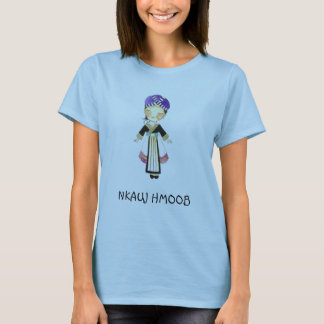Hmong konst t-shirt
