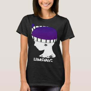 Hmong Miao Hmoob Girl Woman Princess Strong 5 T Shirt