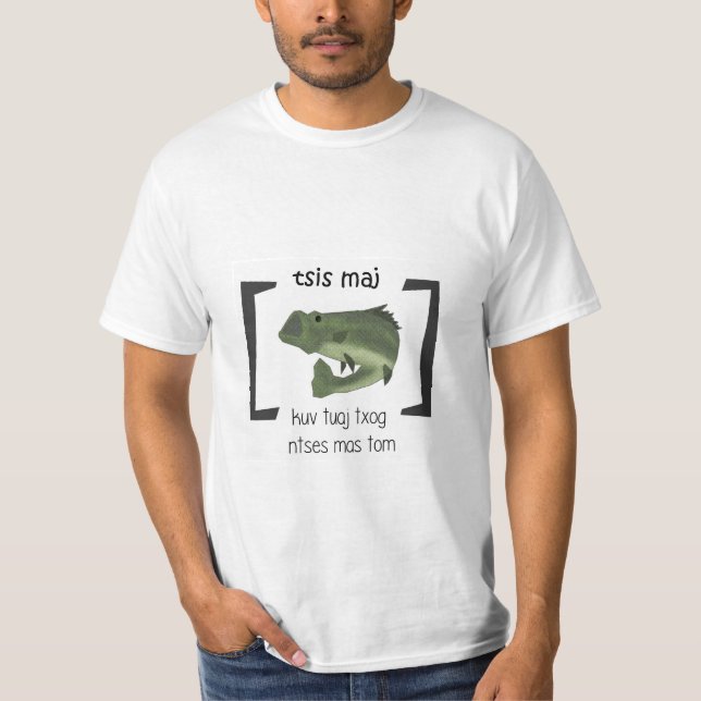 hmongfisk t shirt (Framsida)