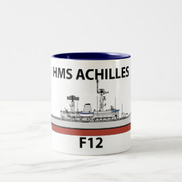 HMS Achilles, Orig config Två-Tonad Mugg