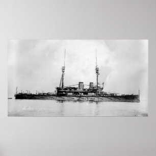 HMS Agamemnon Poster