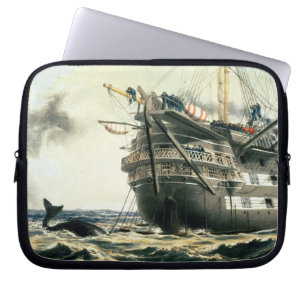 HMS Agamemnon som lägger den original- atlantiska Laptop Sleeve