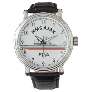 HMS AJAX - F114 LEANDER ORIG WATCH ARMBANDSUR