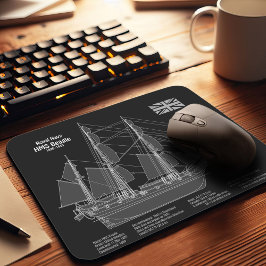 HMS Beagle Tall-Frakt - Frakt Blueprint PBD Musmatta