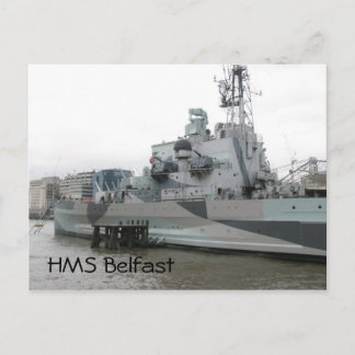 HMS Belfast Vykort